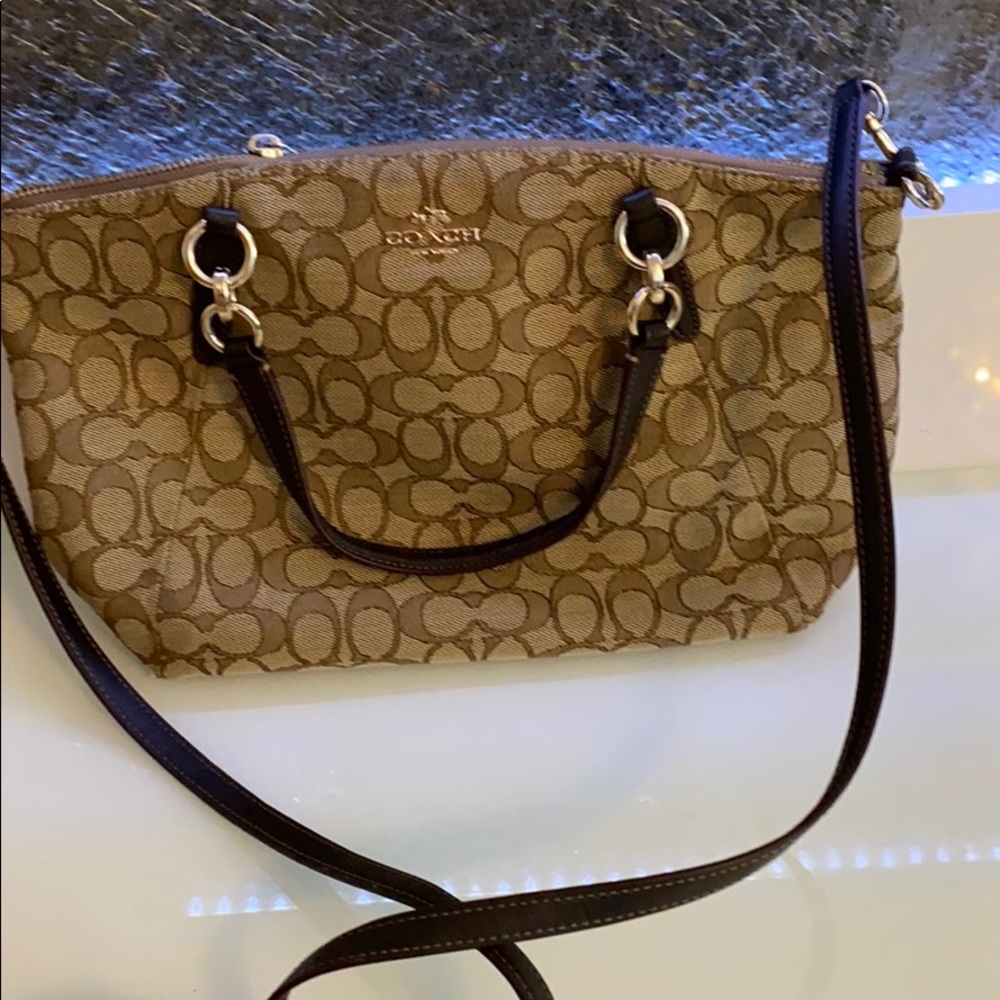 Coach cross body bag